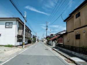 Eine Geisterstadt bei Fukushima - Foto: Imgur/Xanthon
